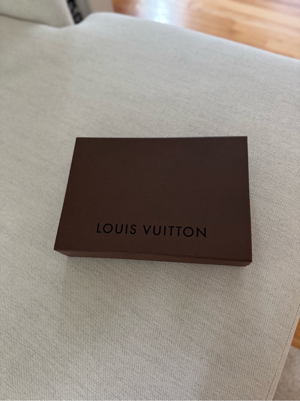 Louis Vuitton Dark Brown Gift Box Empty